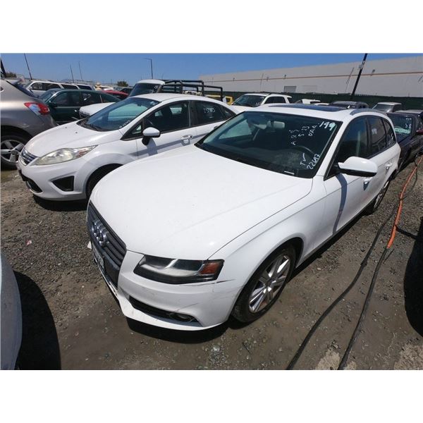 AUDI A4 2011 SALV T/DONATION