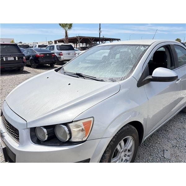 CHEVY SONIC 2015 SALV-T-TMU