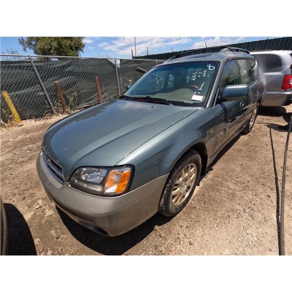 SUBARU LEGACY 2001 T-DONATION
