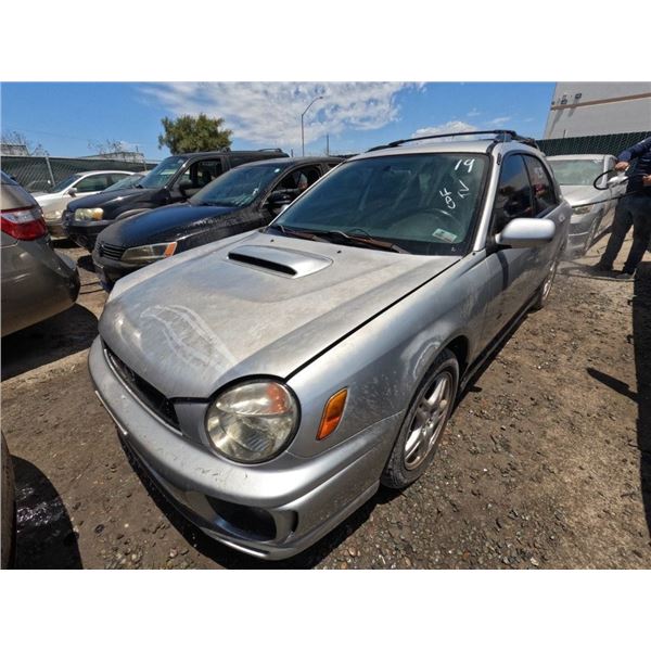 SUBARU IMPREZA 2002 T-DONATION