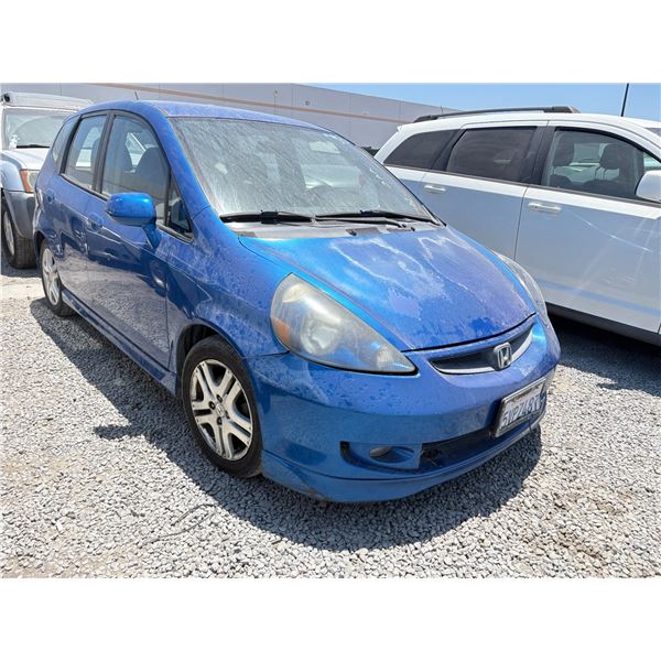 HONDA FIT 2007 ADT