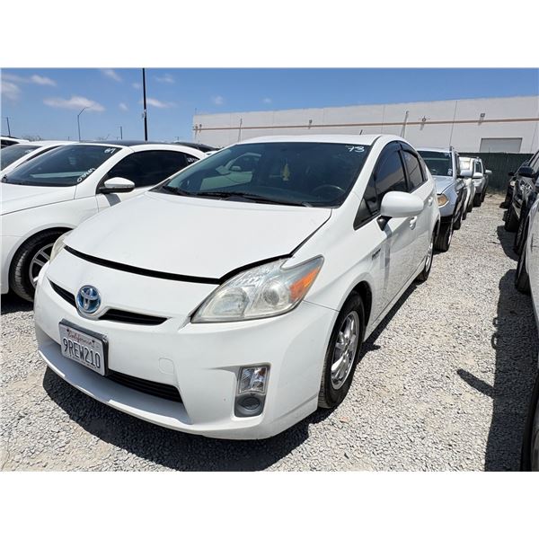 TOYOTA PRIUS 2011 T