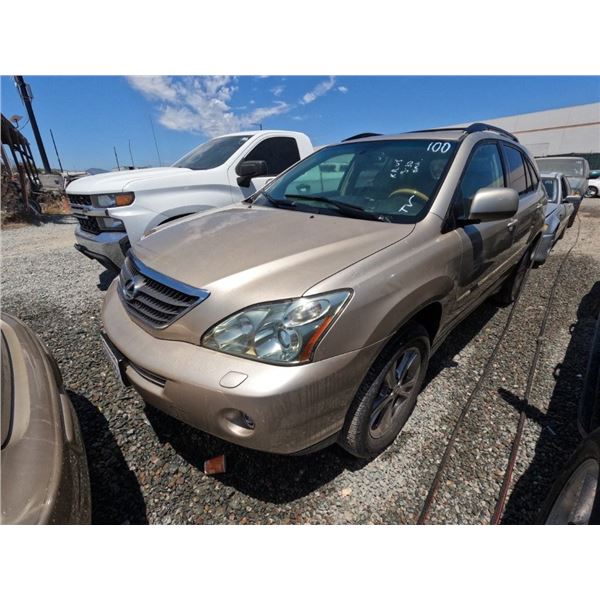 LEXUS RX 2007 ADT-DONATION