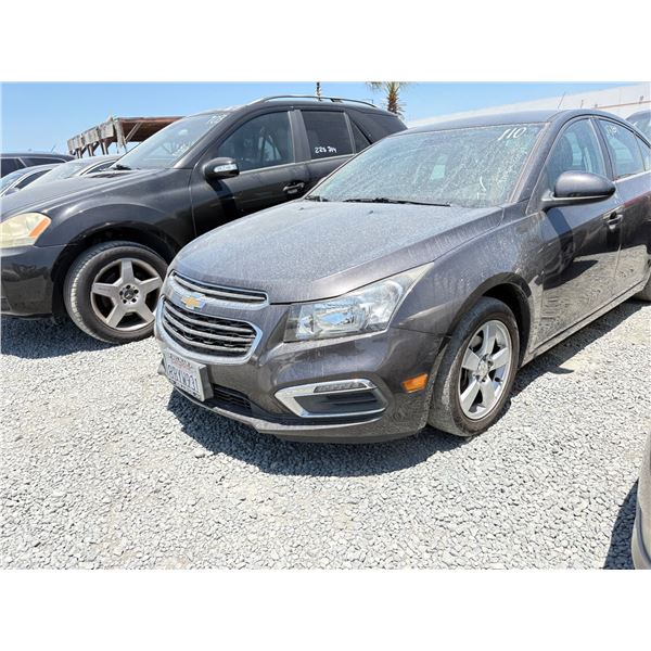 CHEVY CRUZE 2016 T-DONATION