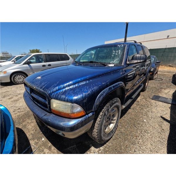 DODGE DURANGO 2001 ADT-DONATION