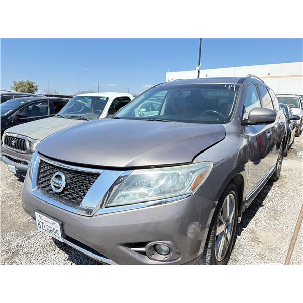 NISSAN PATHFINDER 2014 T
