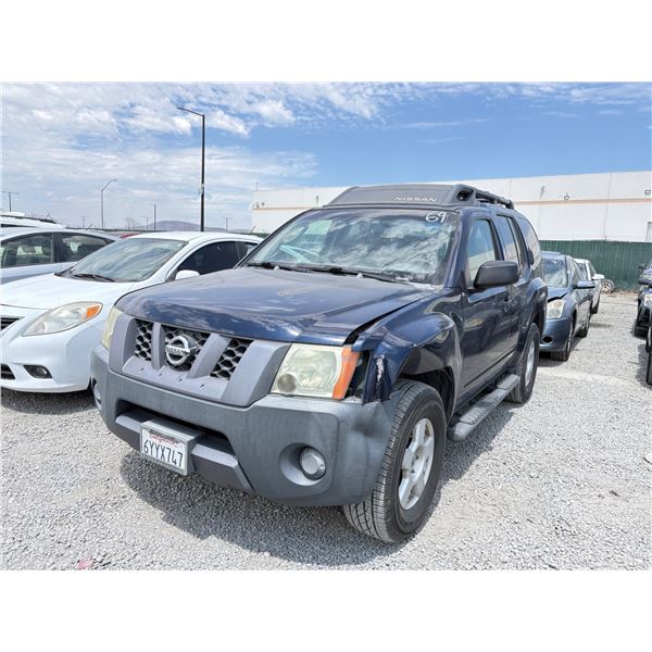 NISSAN XTERRA 2007 ADT
