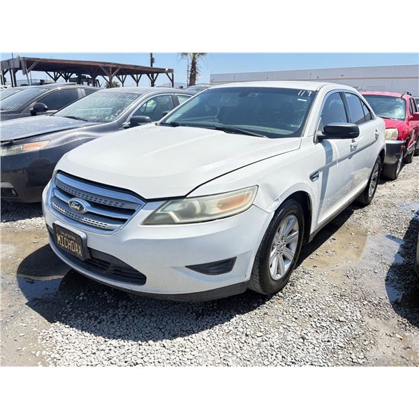 FORD TAURUS 2012 ADT/EXP-ONLY