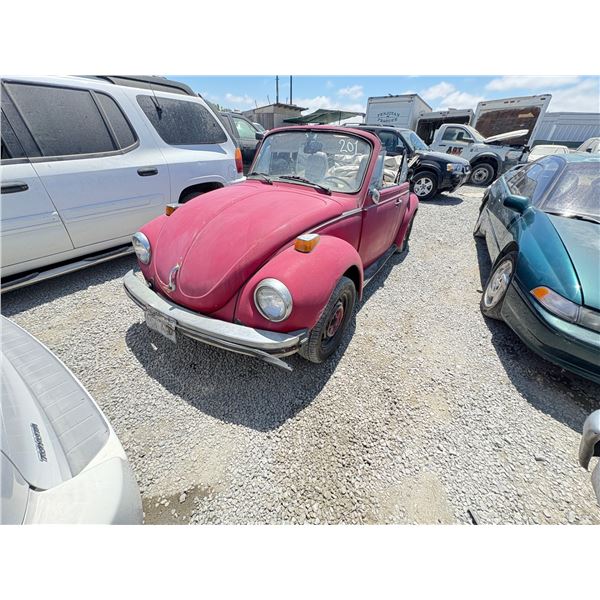 VOLKS BEETLE 1974 T