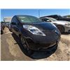 Image 2 : NISSAN LEAF 2016 T-DONATION