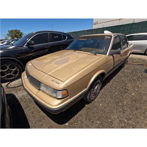OLDSMOBILE CUTLASS CIERA 1991 T-DONATION