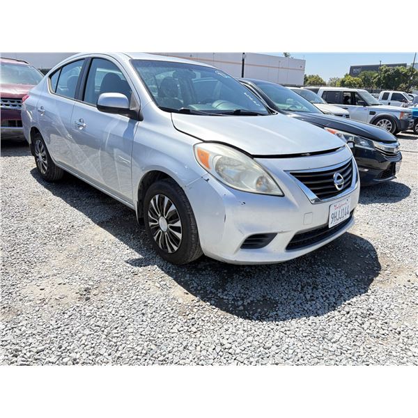 NISSAN VERSA 2012 T