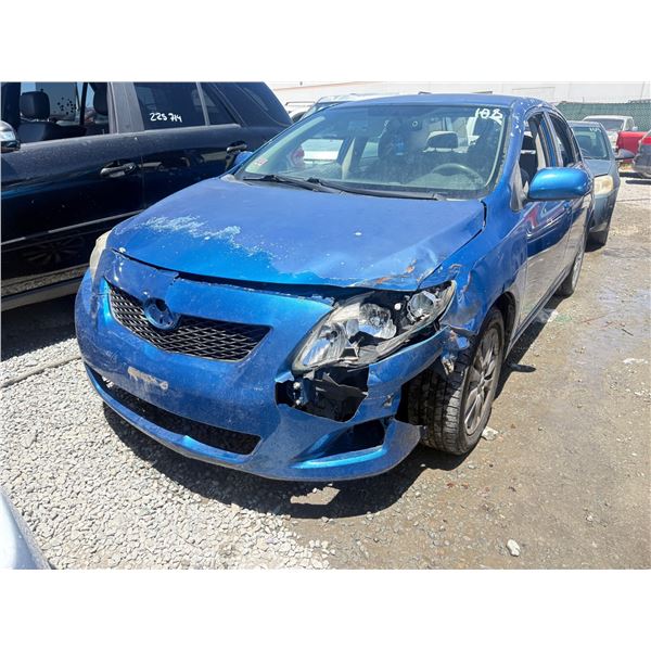 TOYOTA COROLLA 2009 ADT/EXP-ONLY
