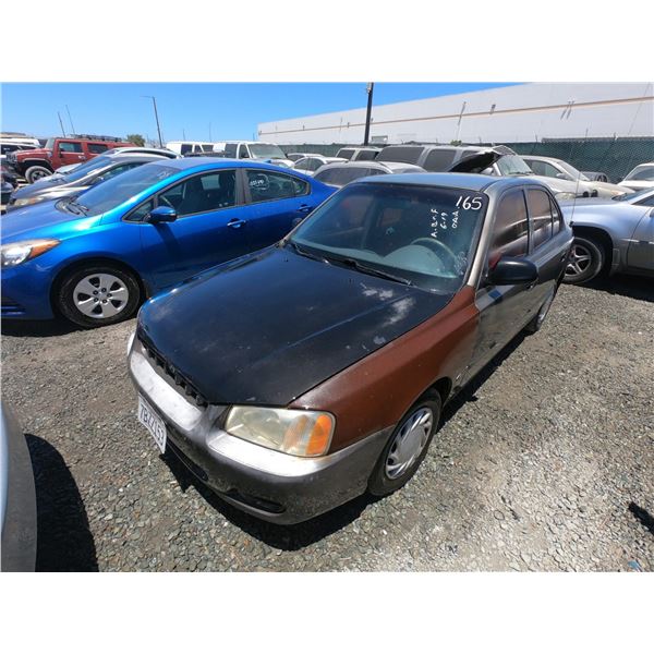 HYUNDAI ACCENT 2001 T-DONATION