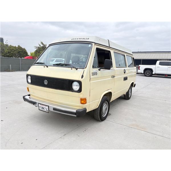 VOLKS WESTFALIA 1981 T