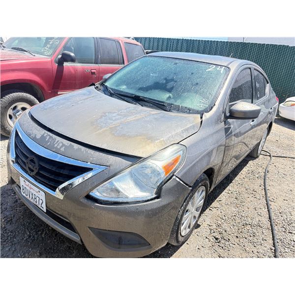 NISSAN VERSA 2015 ADT-SALV-EXPORT ONLY