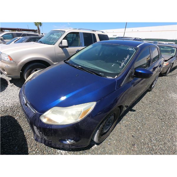 FORD FOCUS 2012 T-DONATION