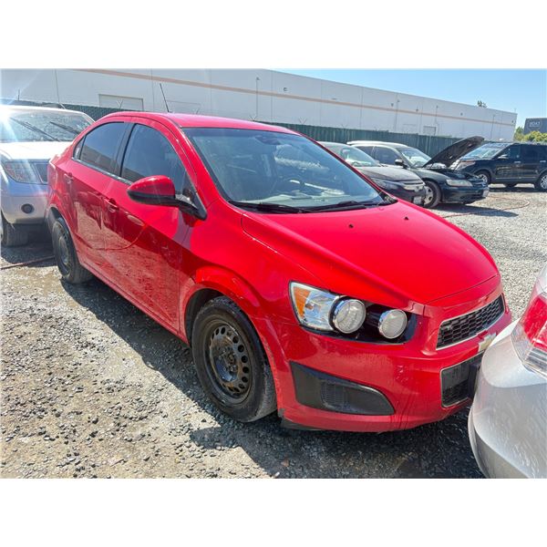 CHEVY SONIC 2015 ADT