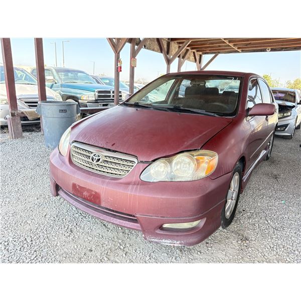TOYOTA COROLLA 2007 T