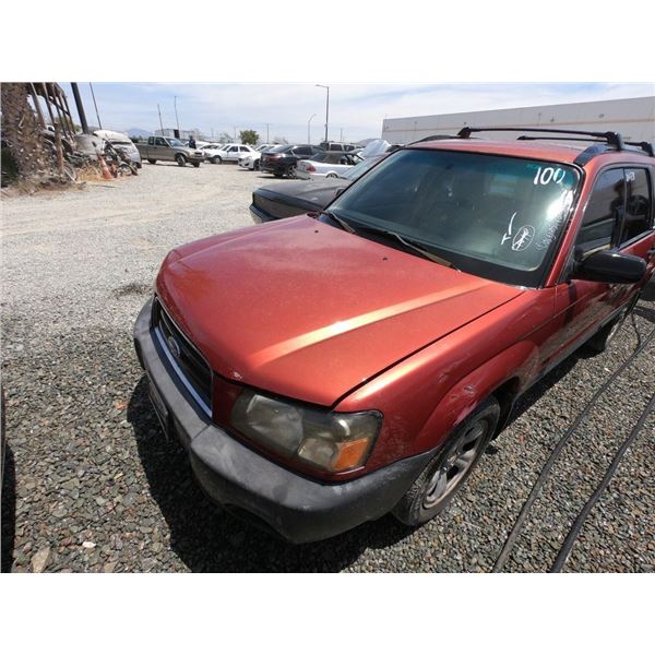 SUBARU FORESTER 2003 T-DONATION