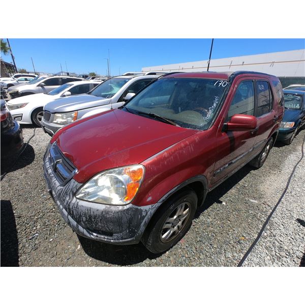 HONDA CRV 2004 T-DONATION
