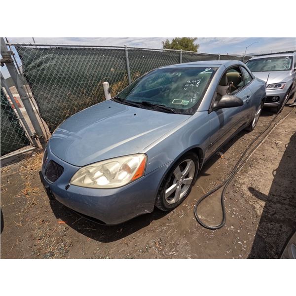 PONTIAC G6 2007 T-DONATION