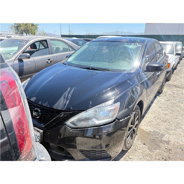 NISSAN SENTRA 2018 SALV-T-TMU