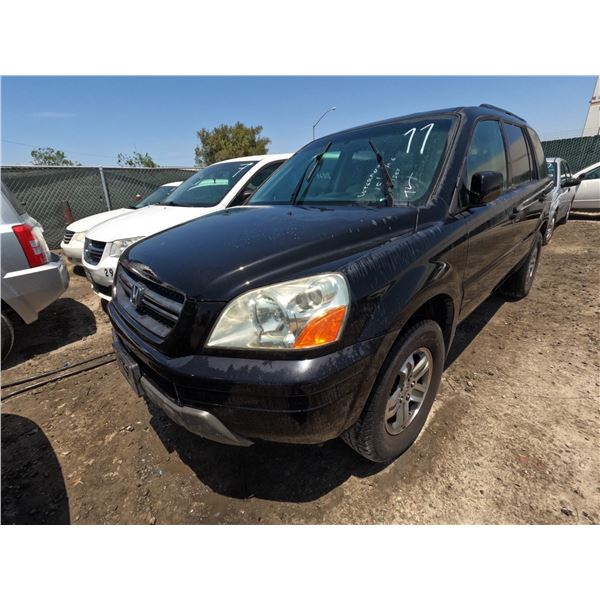 HONDA PILOT 2005 T-DONATION