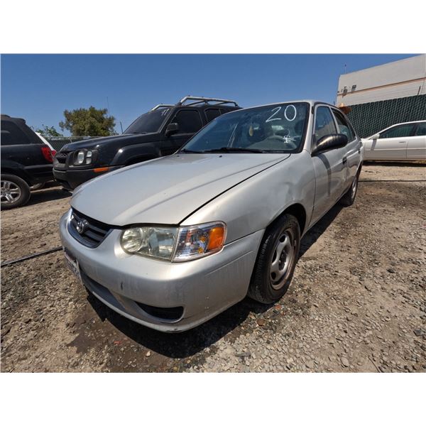 TOYOTA COROLLA 2002 O/S T-DONATION