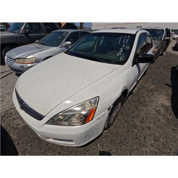 HONDA ACCORD 2007 T-DONATION