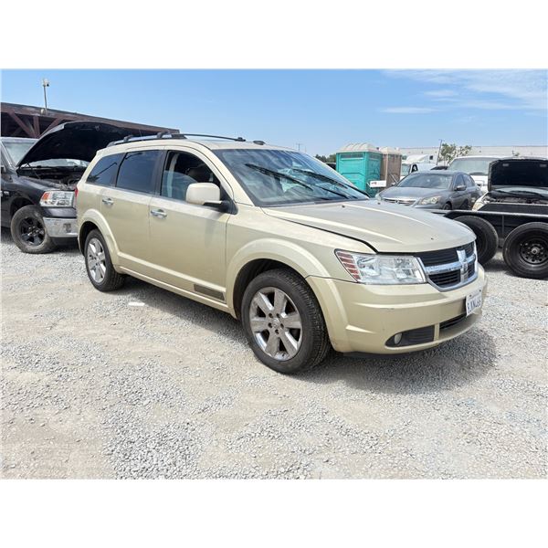 DODGE JOURNEY 2010 JUNKRECEIPT/2DAY