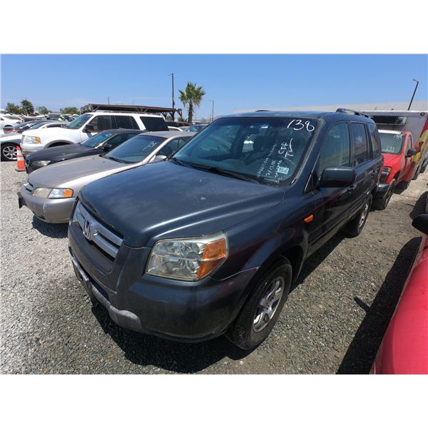 HONDA PILOT 2006 T-DONATION
