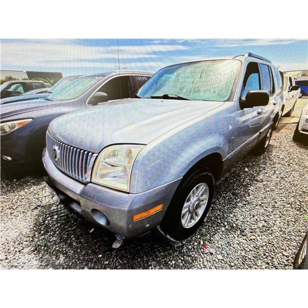 MERCURY MOUNTAINEER 2005 ADT/DON/EXPORT