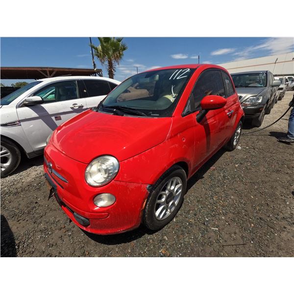 FIAT 500 2012 SALV T/DONATION