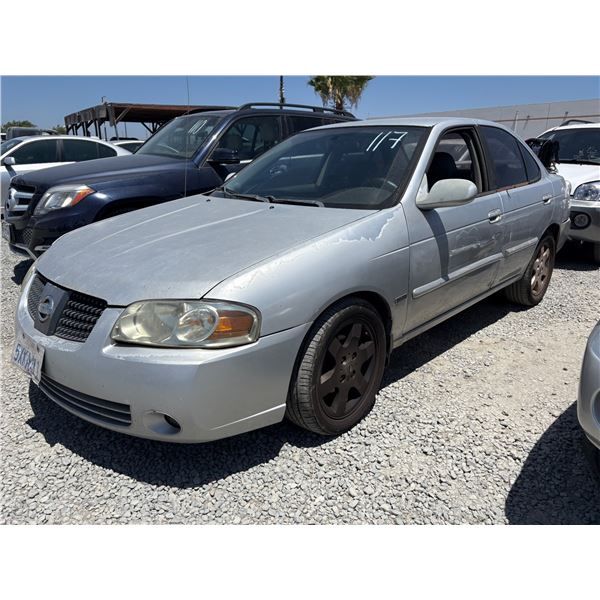 NISSAN SENTRA 2006 SALV/T
