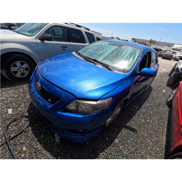 TOYOTA COROLLA 2009 T-DONATION