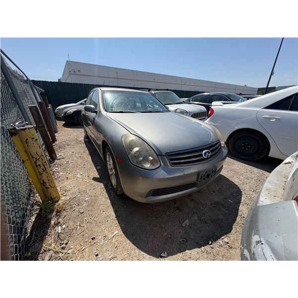 INFINITI G35 2006 T-DONATION