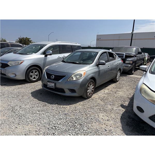 NISSAN VERSA 2012 T