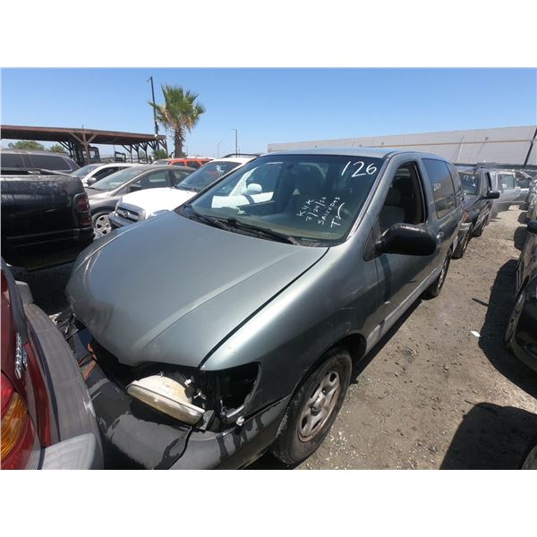 TOYOTA SIENNA 2000 SALV T/DONATION