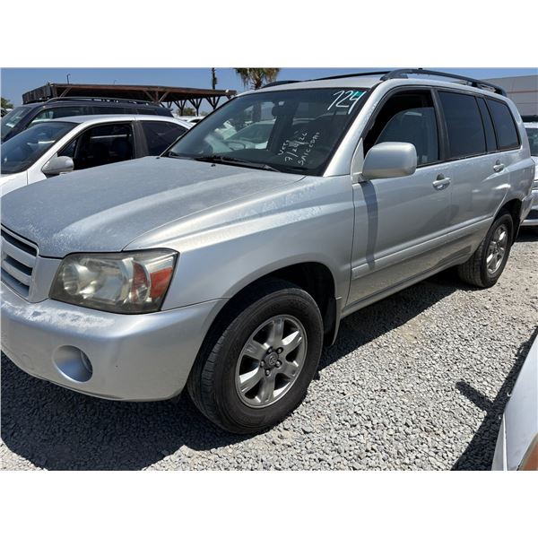 TOYOTA HIGHLANDER 2005 T-DONATION