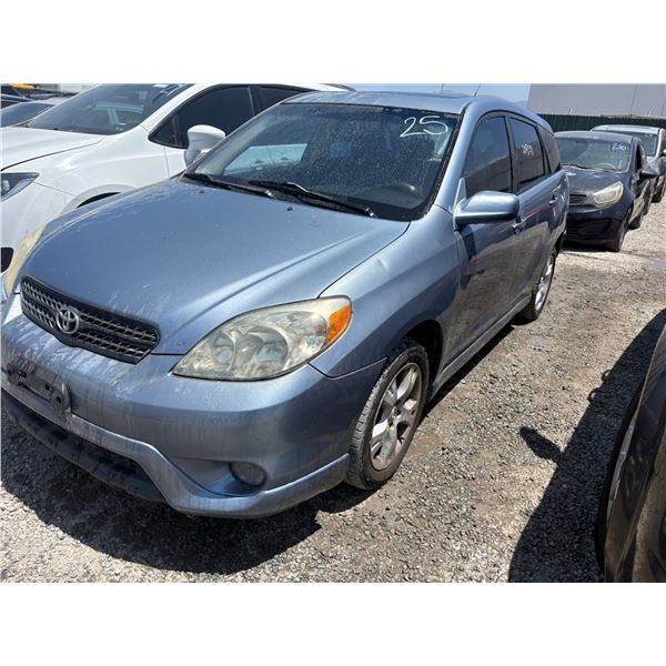 TOYOTA COROLLA MATRIX 2005 O/S T-DONATION