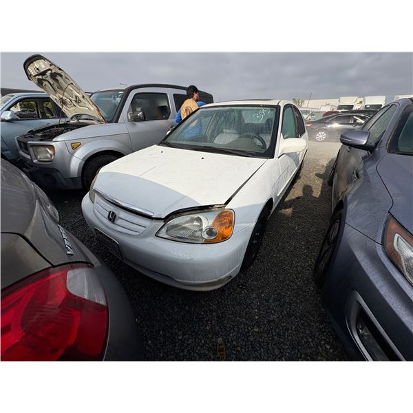 HONDA CIVIC 2001 ADT-DONATION