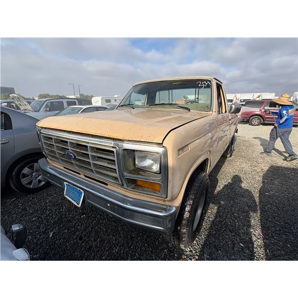 FORD F150 1985 T-DONATION