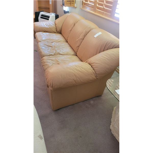 Leather Sofa. Cat C