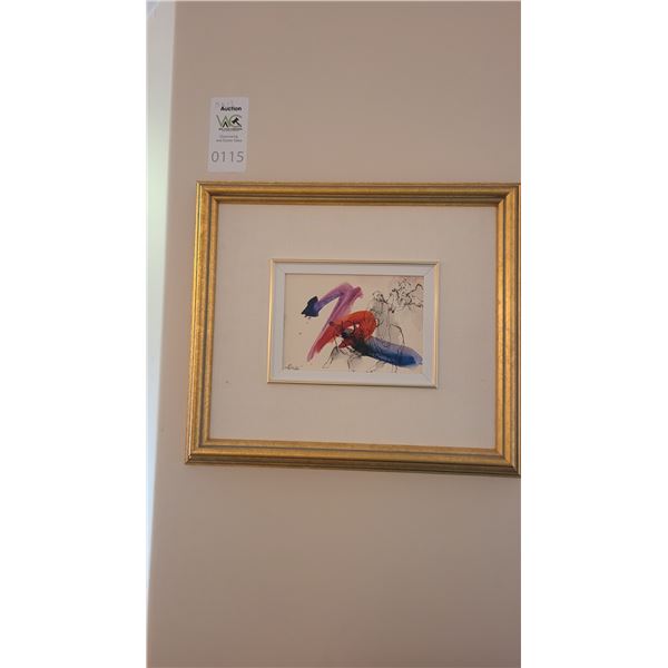 Art Signed Cat B