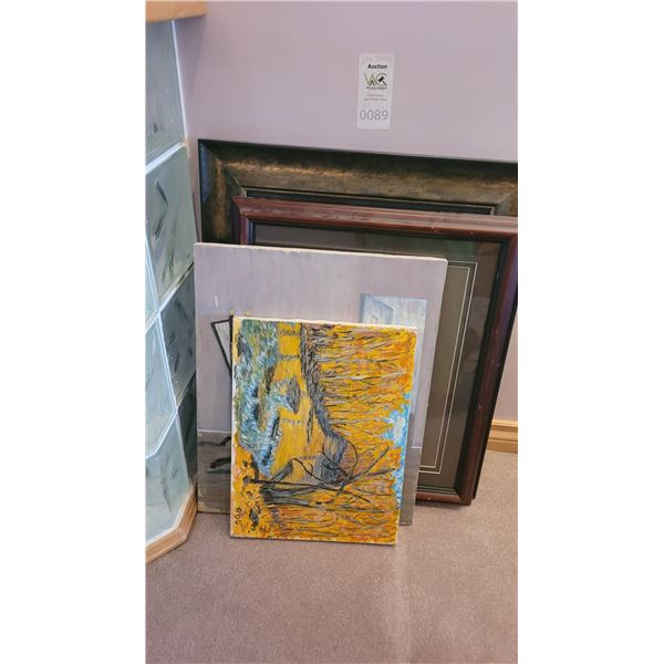 Art Signed Cat B