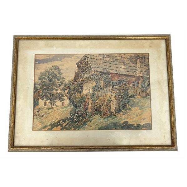 Robicsek - Impressionist Landscape Watercolor