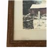 Image 3 : Charles R Ross - Watercolor Winter Scene