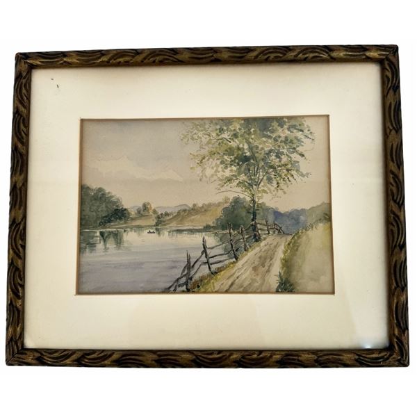 Watercolor Landscape Painting