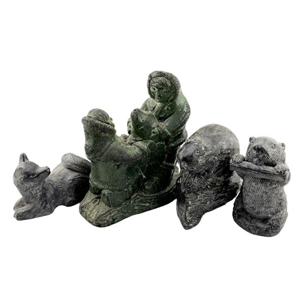 The Wolf Sculptures Canadian Figurines
